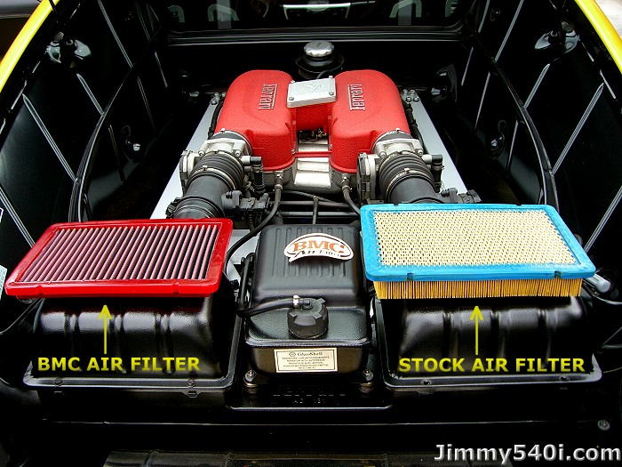 K&N Hi-Flow Air Intake Drop In Filter 33-2494 For 99-10 Ferrari 360 F430 