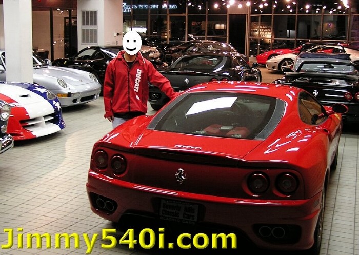 HERE'S MY FERRARI 360 MODENA COUPE SPECIFICATIONS