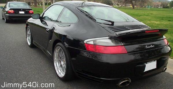 Porsche 911 996 TwinTurbo compare to Dinan Supercharged BMW 540i 